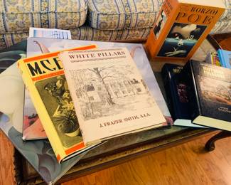 gorgeous coffee table books and some rare vintage ones