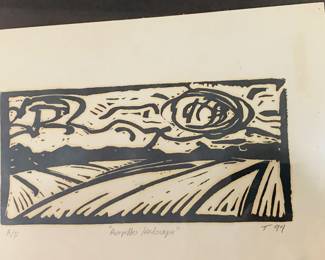 Artist Proof “Avoyelles Landscape”