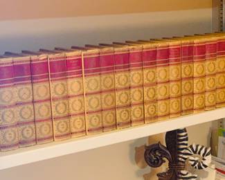 24 volume of complete works of Mark Twain from 1915