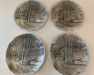 ALUMINUM COASTERS by WENDELL AUGUST FORGE