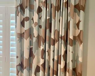 ABM103   &   ABM104    $260 EACH SET   CUSTOM DRAPERY PANELS   
