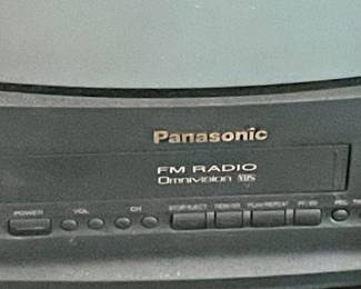 PANASONIC TV/FM RADIO/VHS