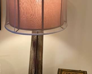 ABM020A    $88   MERCURY GLASS LAMP 