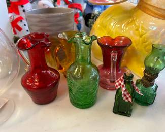 Colored glassware