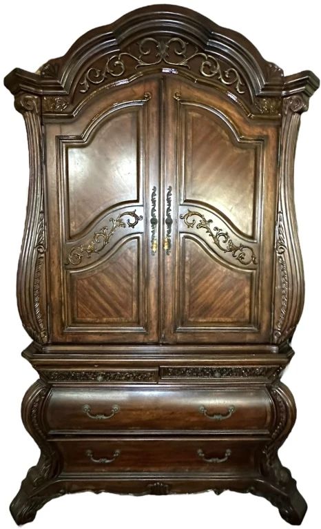 Beautiful Michael Amini Armoire