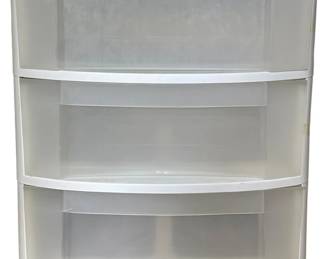 White Sterilite Drawers