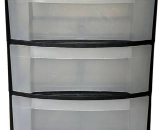 Black Sterilite Drawers