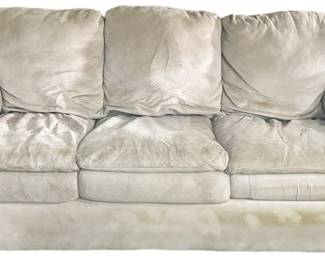 Cream Colored Pull Out Sofa