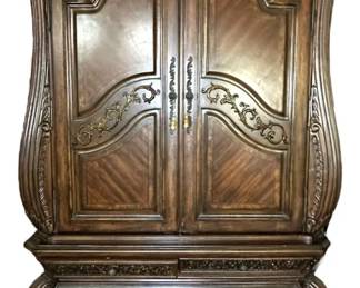 Beautiful Michael Amini Armoire