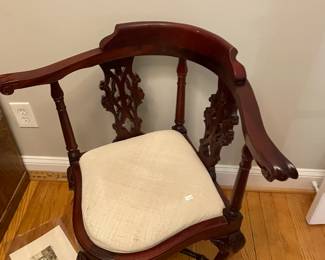 Corner chair.