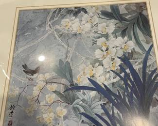 Vintage Asian Print.