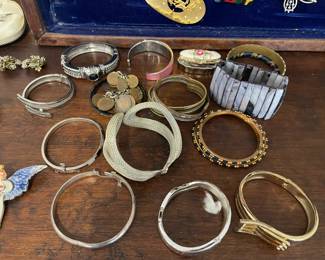 Large selection of costume jewelry.