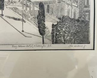 Sketch of Hay-Adams Hotel