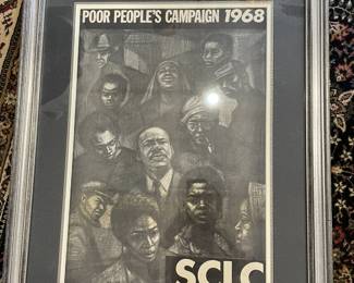 1968 SCLC Poor People's Campaign Poster.