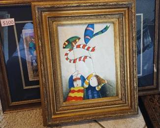 Joyce Roybal painting