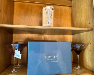 Waterford Marquis Martini Glasses