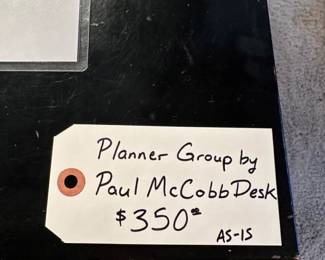 Planner Group by Paul McCobb Desk