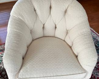 Tufted Button Club Chairs