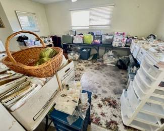 Pattern & sewing machine room