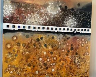 Canvas - multi-media (3' square)