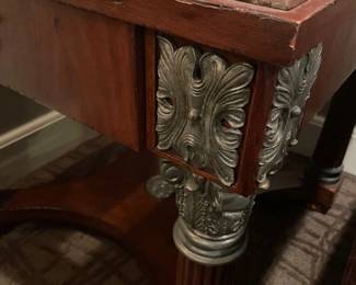 Side Table - square (30" x 28.5") - by Drexel Heritage 