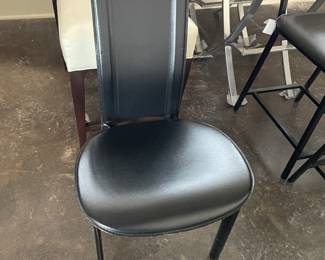 leather side chair - great for a desk!