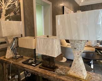 Lamps - new (some matched sets of 2)