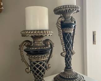 Pillar candle holders