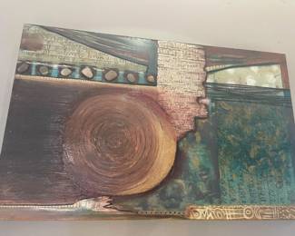 Acrylic on canvas (48" x 30"x 2.5") 