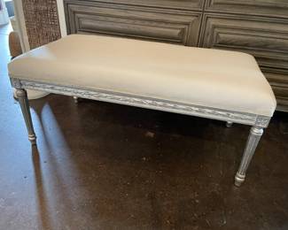 Upholstered bench