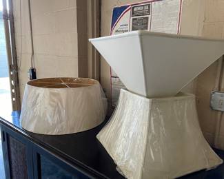 large lamp shades - new