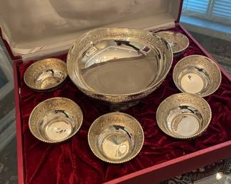 sterling silver bowls