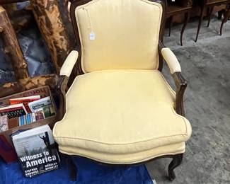 Large cream color chair