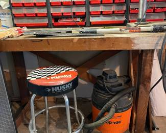 Vintage Husky bar stool. 