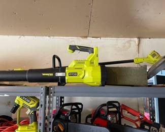 Ryobi power tools for garage and yard