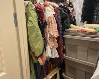 Custom Victorian costumes in women's size 12/ 14, and men's 46/ 48. Hats as well!