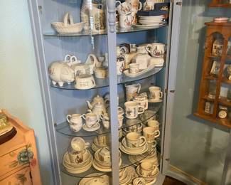 Hundreds of Beatrix Potter Peter Rabbit series dishes, picture frames, figurines, nick nacks, plush animals, books, plates and more!