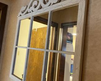 Shabby chic wall mirror. 