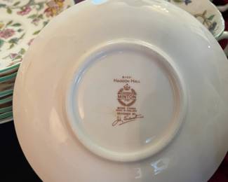 Haddon Hall England dishware