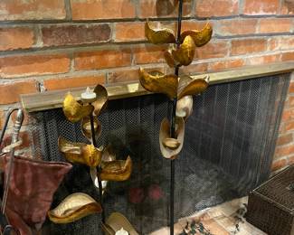 Fun copper candle holder (set of three). 