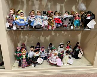 Madam Alexander dolls. 