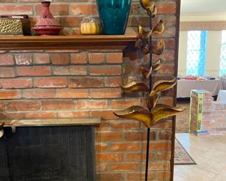 Fun copper candle holder (set of three). 