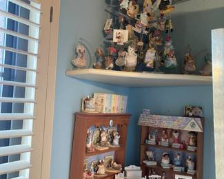 Hundreds of Beatrix Potter Peter Rabbit series dishes, picture frames, figurines, nick nacks, plush animals, books, plates and more!