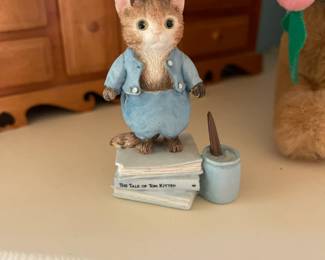 Beatrix Potter plates, picture frames, figurines, picture frames, plush animals and more! 