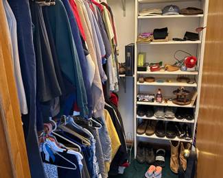 Clothes, shoes, hats