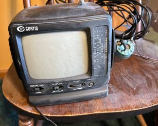 Vintage Curtis TV