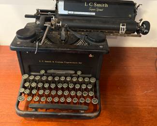 Vintage L.C. Smith Typewriter