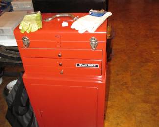 GARAGE - Incredible hand tools, power tools, yard tools, toolboxes, bulbs, golf clubs, garden items, jars of nails and screws, and more! Shop Vac, Routers, Car Charger, Drill Press, Recip Saw, Sower Saw, Dremel, Blower, Lawn Mower, and more!