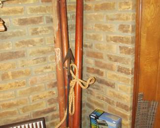 Decorative steel spear whaling harpoons?!?