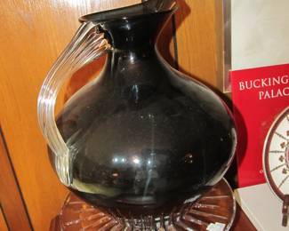 1950s Mid-century BLENKO #963 Charcoal vase/pitcher